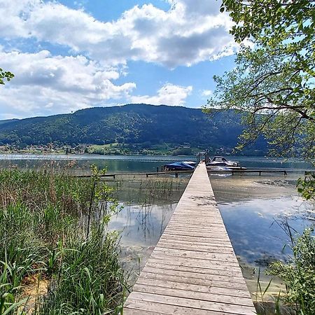 Kaspar Haus Kmb Seeblick Appartement Am Ossiacher See Mit Direktem Seezugang, Hallenbad Bodensdorf Extérieur photo