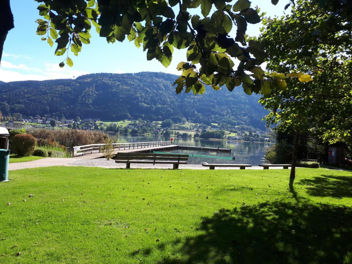 Kaspar Haus Kmb Seeblick Appartement Am Ossiacher See Mit Direktem Seezugang, Hallenbad Bodensdorf Extérieur photo