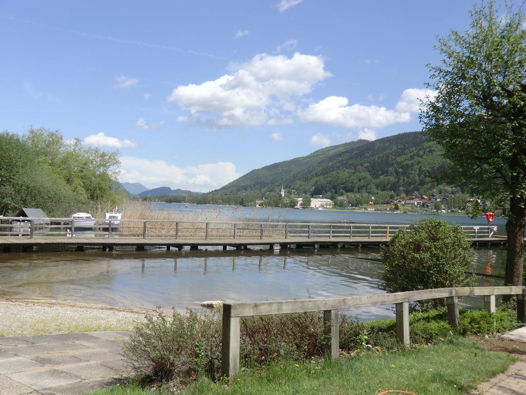 Kaspar Haus Kmb Seeblick Appartement Am Ossiacher See Mit Direktem Seezugang, Hallenbad Bodensdorf Extérieur photo